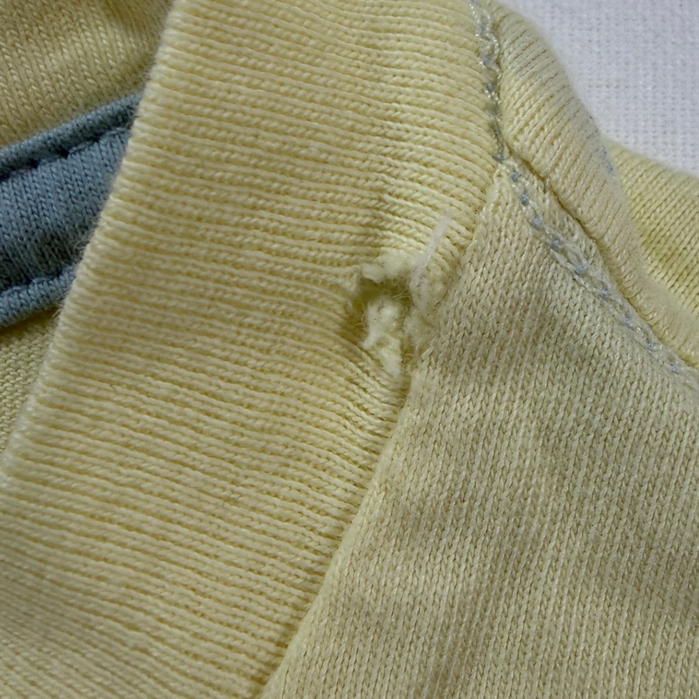 Patagonia Organic Cotton Graphic T Shirt Men's Large Yellow Road Trip Logo Tee - Picture 7 of 8